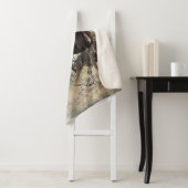 German Wirehaired Pointer Sherpa Deken (In situ)