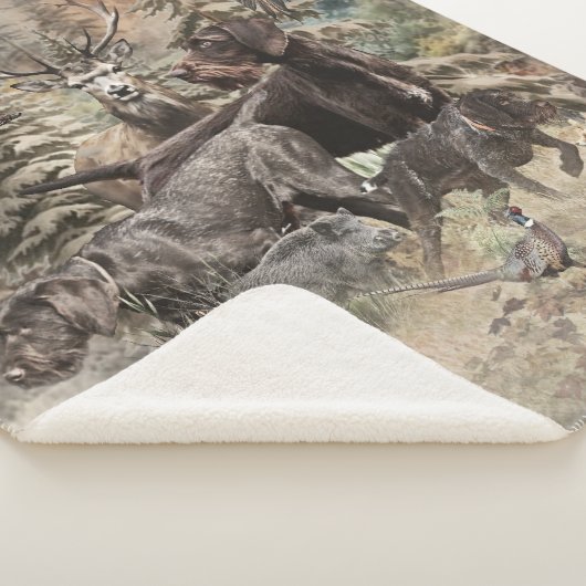 German Wirehaired Pointer Sherpa Deken (3/4)