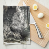 German Wirehaired Pointer Theedoek (Quarter Fold)