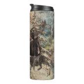 German Wirehaired Pointer Thermosbeker (Geroteerd rechts)