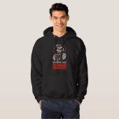 German Wirehaired Pointer Valentines Day Hoodie (Voorkant volledig)