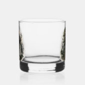 German Wirehaired Pointer Whisky Glas (Links)