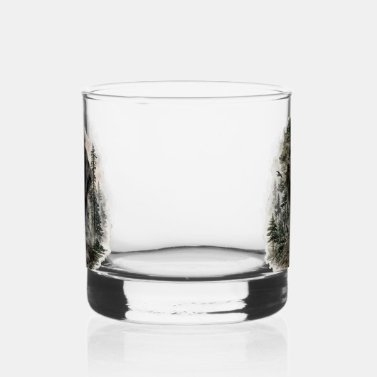 German Wirehaired Pointer Whisky Glas (Rechts)
