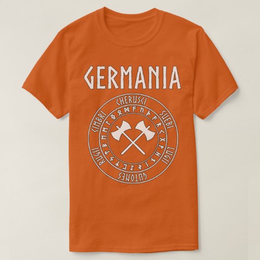 Germania Tribes of Ancient Germany T-shirt (Design voorkant)