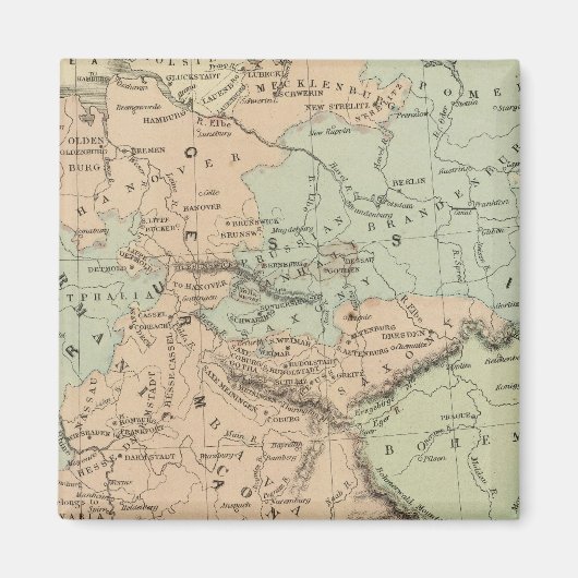 Germanic Confederation Magneet (Voorkant)