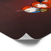 Germanische plattelandsballen poster (Hoek)