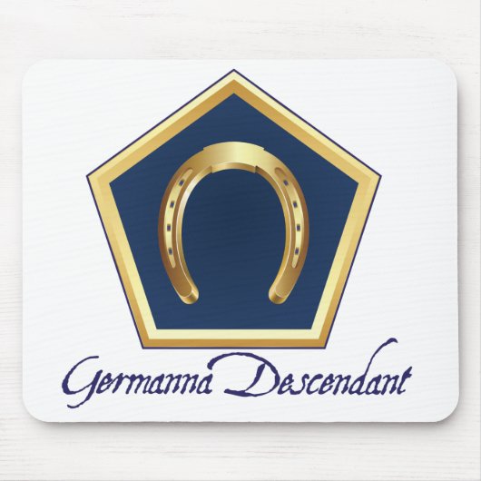 Germanna Descendant Mousepad Muismat (Voorkant)