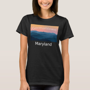 Germantown Maryland Mountain T-shirt