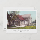 Germantown Philadelphia Brethren Church briefkaart (Voorkant / Achterkant)