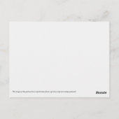 Germantown Philadelphia Brethren Church briefkaart (Achterkant)