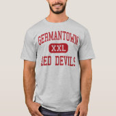 Germantown - Rode duiven - Hooggeplaatst - Germant T-shirt (Voorkant)