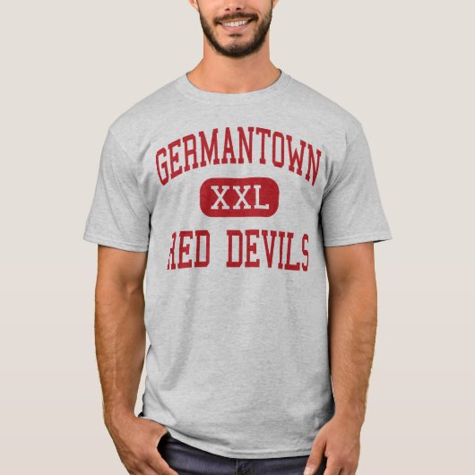Germantown - Rode duiven - Hooggeplaatst - Germant T-shirt (Voorkant)
