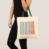 Germany 1918 - 2018 Climate Stripes Tote Bag (Voorkant (product))