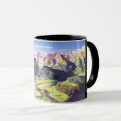 " Germany: 2021 - Alps Berchtesgaden Panorama Mug Mok (Voorkant rechts)