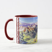 " Germany: 2021 - Alps Berchtesgaden Panorama Mug Mok (Links)