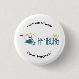 Germany 2026 International Convention Pin Ronde Button 3,2 Cm