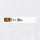Germany Art Deco Flag | Custom Iron-On Name Label (Design 1)