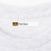 Germany Art Deco Flag | Custom Iron-On Name Label (Aangebracht)