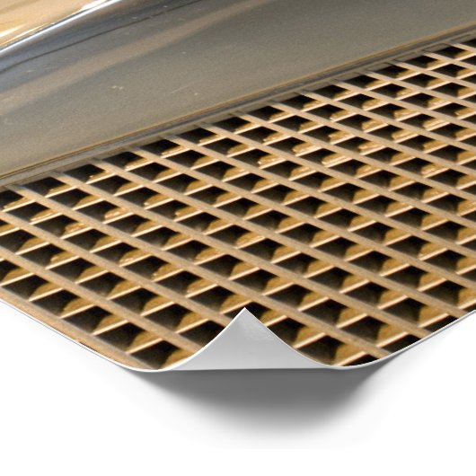 Germany, Baden-Wurttemberg, Stuttgart. Mercedes Poster (Hoek)