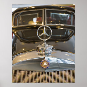 Germany, Baden-Wurttemberg, Stuttgart. Mercedes Poster