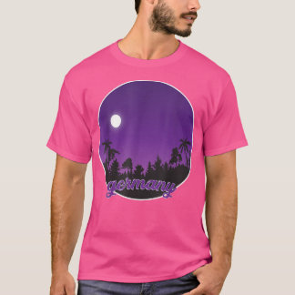 germany By night with Palms T-shirt