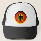 Germany Coat of Arms Circle Shape Trucker Pet (Voorkant)