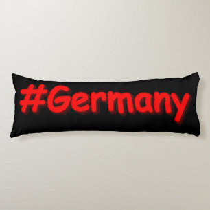 "#Germany" Cute Design. Bestel nu Lichaamskussen