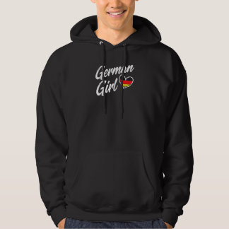 Germany  Deutschland Flag German Girl German Roots Hoodie