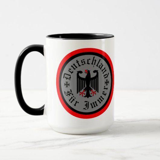 Germany/Deutschland Forever/black eagle/iron cross Mok (Links)