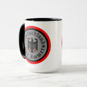 Germany/Deutschland Forever/black eagle/iron cross Mok (Voorkant links)