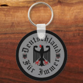 Germany/Deutschland Forever/federal black eagle Sleutelhanger (Achterkant)
