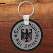 Germany/Deutschland Forever/federal black eagle Sleutelhanger (Voorkant)
