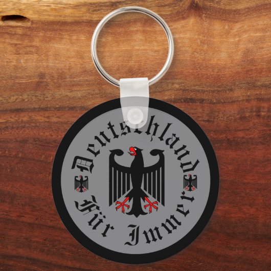 Germany/Deutschland Forever/federal black eagle Sleutelhanger (Voorkant)