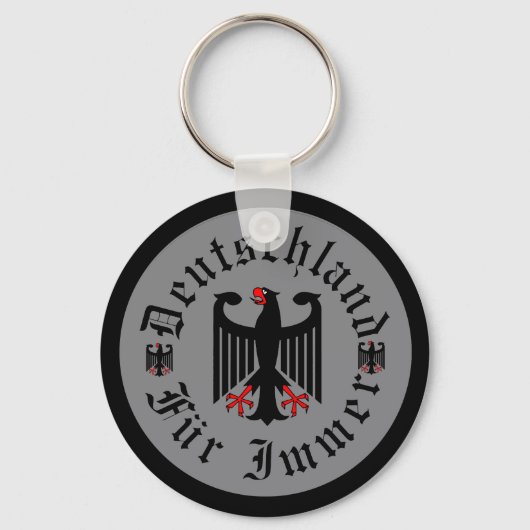 Germany/Deutschland Forever/federal black eagle Sleutelhanger (Achterkant)