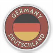 Germany, deutschland sticker (Voorkant)