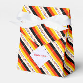 Germany Flag Personalized Tent  Bedankdoosjes (Voorkant Zijde)