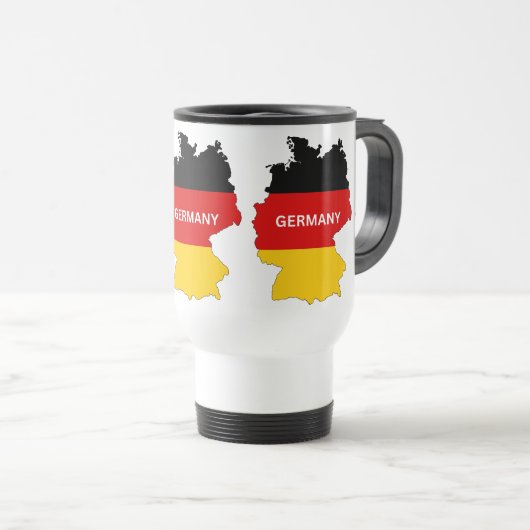 germany flag reisbeker (Voorkant rechts)
