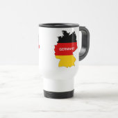germany flag reisbeker (Voorkant rechts)