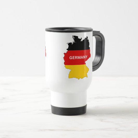germany flag reisbeker (Voorkant rechts)