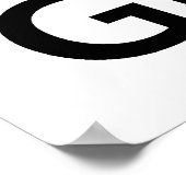 Germany Football Poster (Hoek)