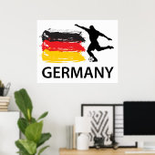 Germany Football Poster (Thuiskantoor)