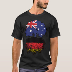 Germany German Australian Australia Tree Roots T-shirt