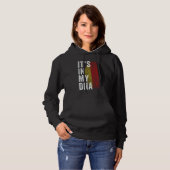 Germany It's In My DNA Cute German Fingerprint Ger Hoodie (Voorkant volledig)