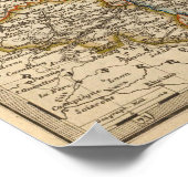 Germany, Netherlands en België Poster (Hoek)