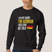 Germany Pride Quote For A Proud German Friend Trui (Voorkant)