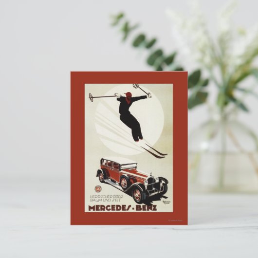 Germany - Skier Jumping Briefkaart (Staand voorkant)