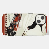 Germany - Skier Jumping iPhone Hoesje (Achterkant horizontaal)