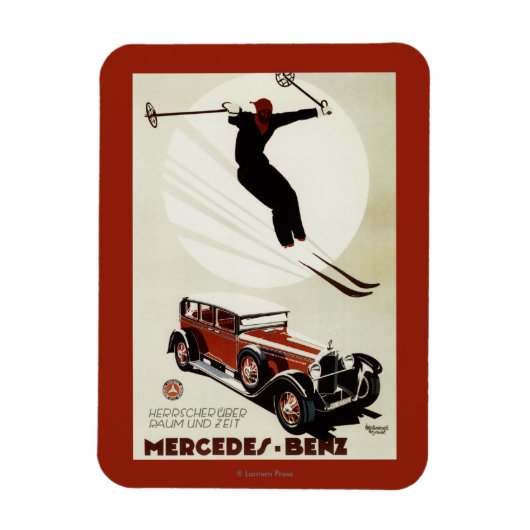 Germany - Skier Jumping Magneet (Verticaal)
