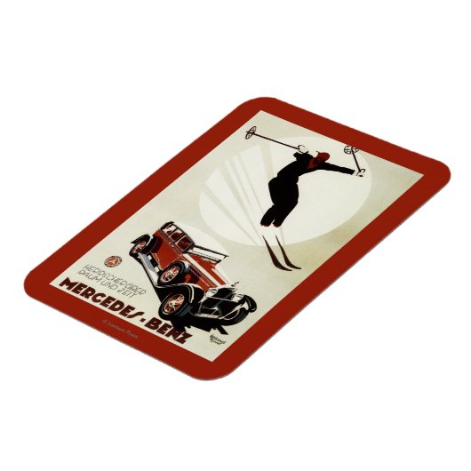 Germany - Skier Jumping Magneet (Linkerzijde)