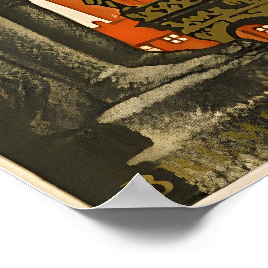 Germany Travel Poster German Art Print (Hoek)